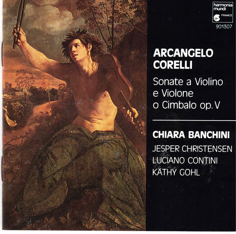 Corelli: Sonata for Violin, Cello, Lute & Harpsichord, Op.5 (CD, HM) Banchini