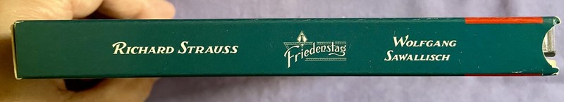 Richard Strauss: Friedenstag - Wolfgang Sawallisch CD Box Set 1999 EMI Classics gallery
