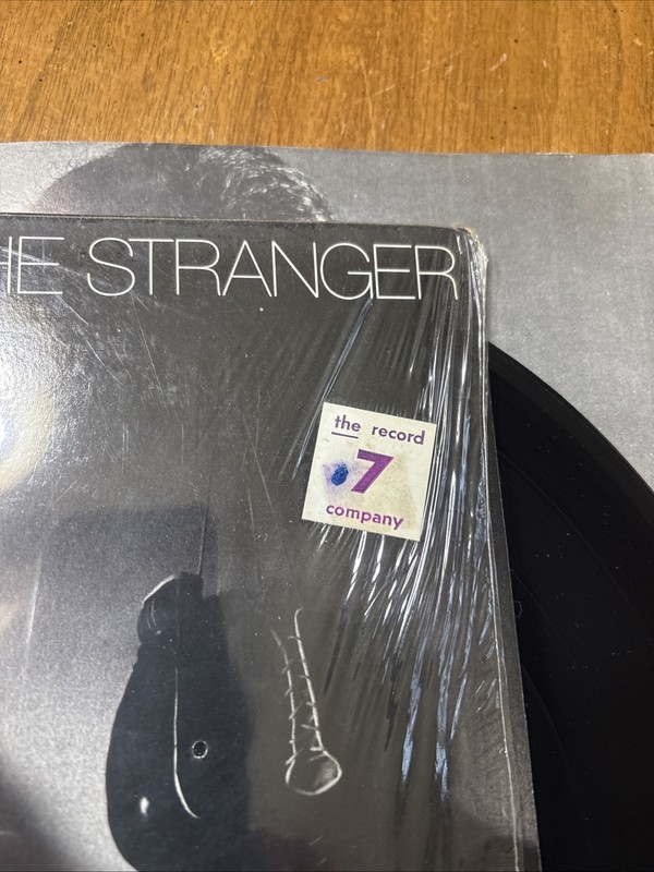 1977 Billy Joel The Stranger LP Vinyl 34987 Plays Great Open Shrink Hype Sticker gallery