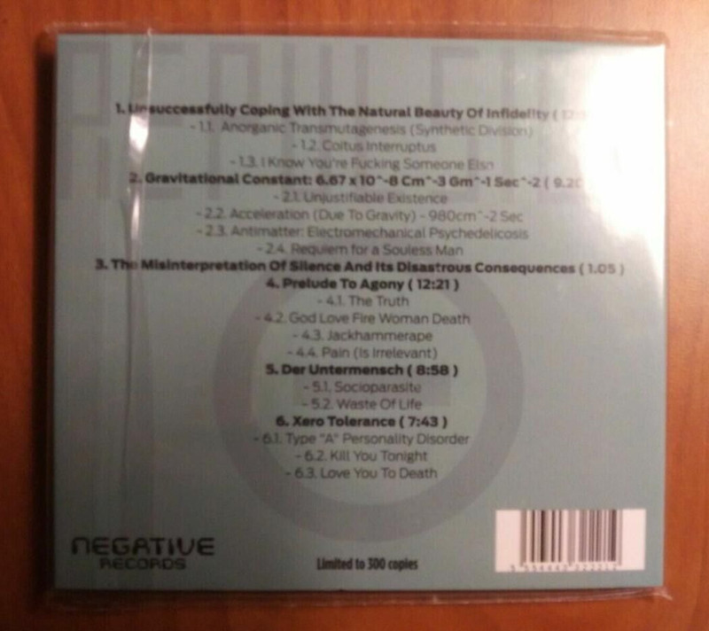 Repulsion None More Negative CD Type O Negative Carnivore Fallout Danzig gallery