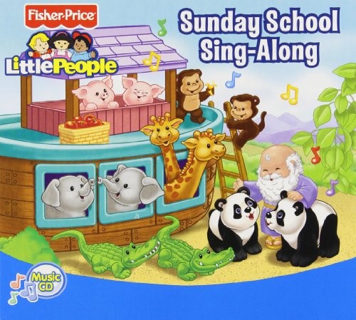 FISHER-PRICE LITTLE PEOPLE - Fisher-price Sunday School Sing-along - CD - NEW