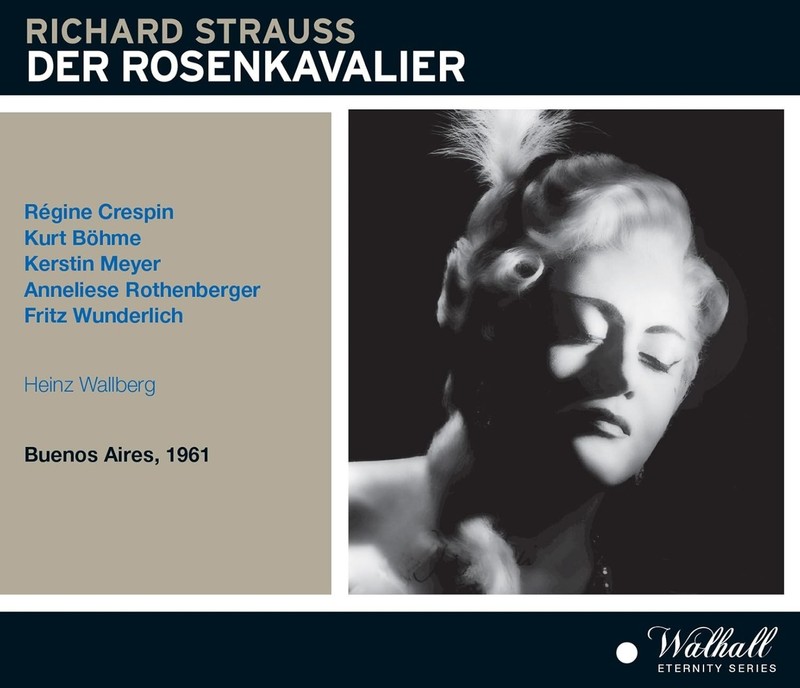 Strauss Rosenkavalier Regine Crespin Wallberg Buenos Aires 1961 Walhall 3 CD