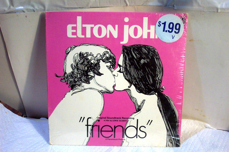 ELTON JOHN LP «Friends S/T» ORIGINAL 1971 PARAMOUNT w PAS-6004 LOGO – SEALED