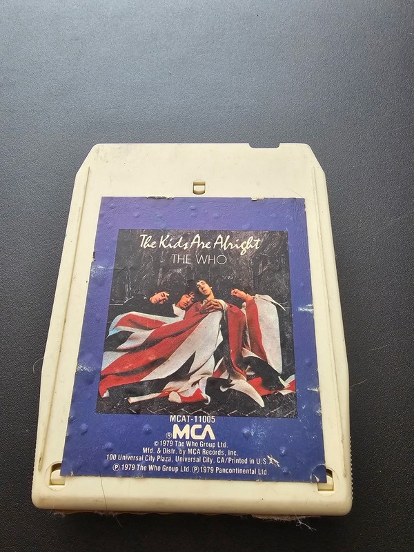 The Who-The Kids Are Alright-Movie 8Track Tape
