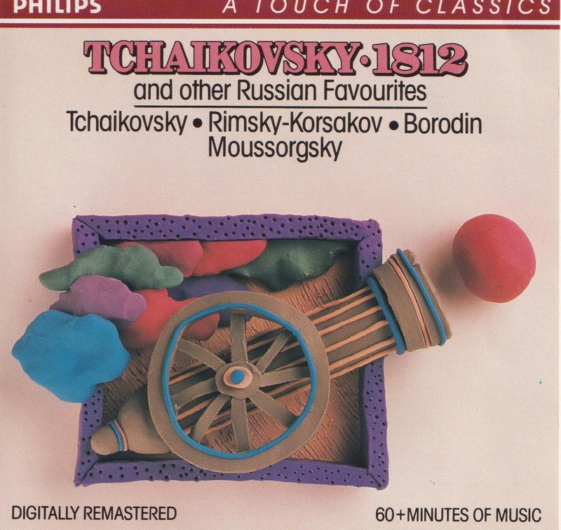 Tchaikovsky 1812 Overture and other Russian Favourites 60 minutes Audio CD