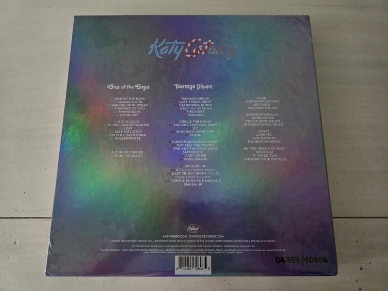 Katy Perry Catalog Collector’s Box Set Limited & Numbered Teenage Dream Prism gallery