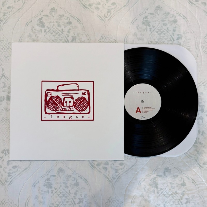 *New* League «Self-Titled» /100 Black vinyl record LP!