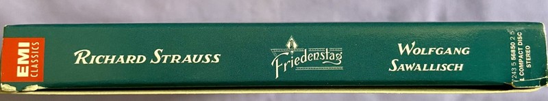 Richard Strauss: Friedenstag - Wolfgang Sawallisch CD Box Set 1999 EMI Classics gallery