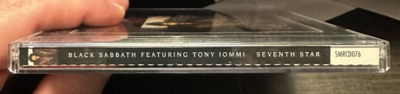 BLACK SABBATH/TONY IOMMI-SEVENTH STAR UK REISSUE SANCTUARY 1996 MINT CONDITION gallery