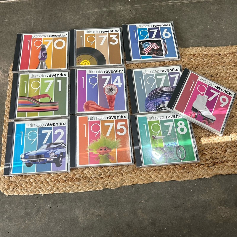 Ultimate Seventies 1970 – 1979 10 CD Set, 2003 Time Life Music Sounds Of 70s
