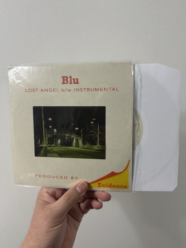 Blu and Evidence – Lost Angel W/ Instrumental – Mint Condition- Cover #1 Version