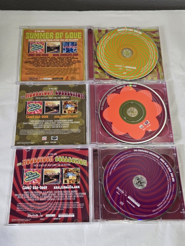 The Woodstock Collection /10 CD Set /Time Life/2007-2015 gallery