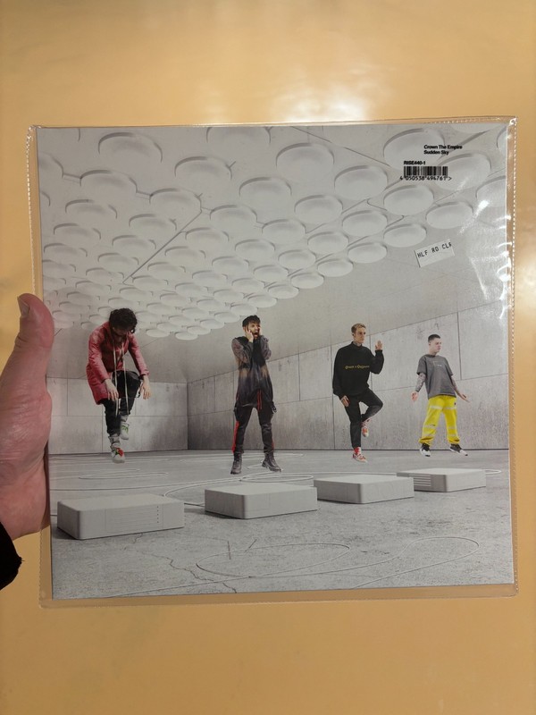 Crown The Empire – Sudden Sky Vinyl Half Red Half Ultra Clear New