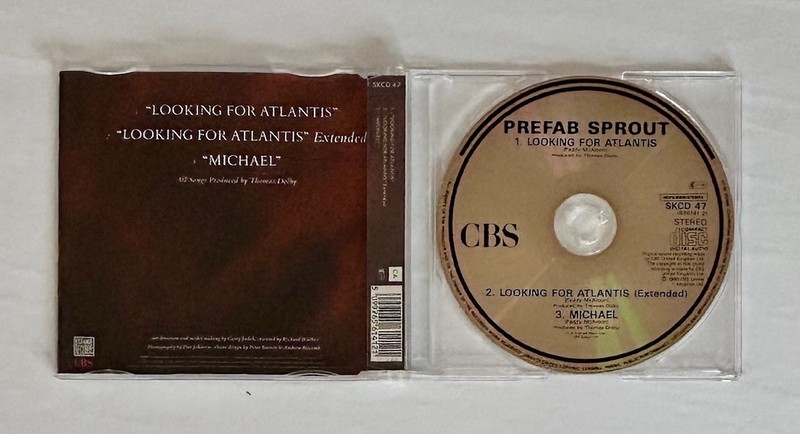 Prefab Sprout - Looking For Atlantis (Kitchenware Records, 1990, UK CD Single) gallery