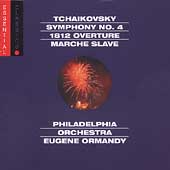 Tchaikovsky Symphony No 4 1812 Overture Marche Slave CD Ormandy Philadelphia Orc