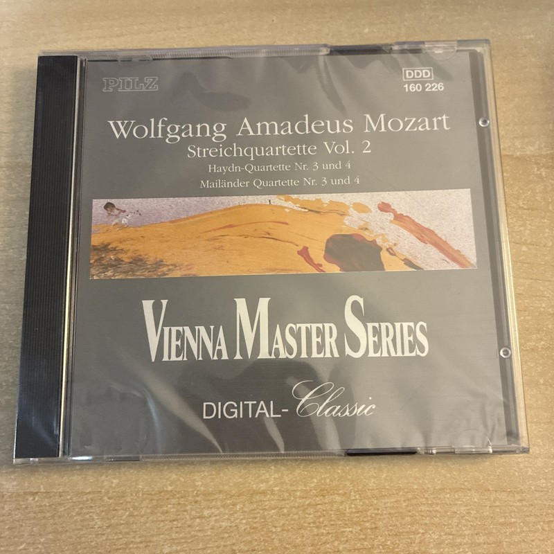 VIENNA MASTER SERIES WOLFGANG AMADEUS MOZART Streitchquartette Vol. 2 2 CD NEW