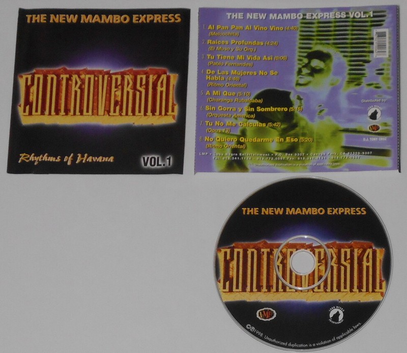 The New Mambo Express, Rhythms Of Havana - U.S. cd