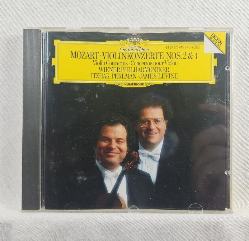 Mozart: Violin Concertos Nos. 2 & 4 (CD, Oct-1990, Deutsche Grammophon)