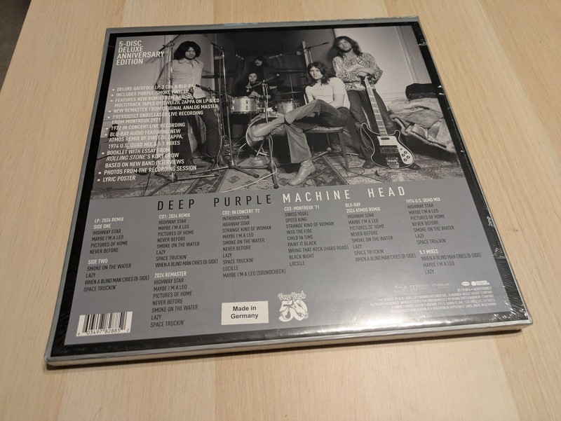 Deep Purple - Machine Head (50th Anniversary Deluxe) [New CD] gallery