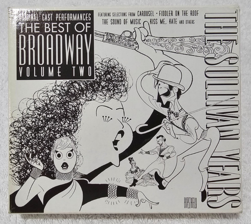 The Sullivan Years Best Of Broadway Volume Two. 2 CD Set 1993 NMC