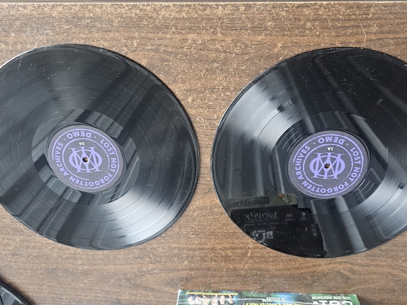 DREAM THEATER Distance Over Time Rare Vinyl 2x LP Record NO COVER NM