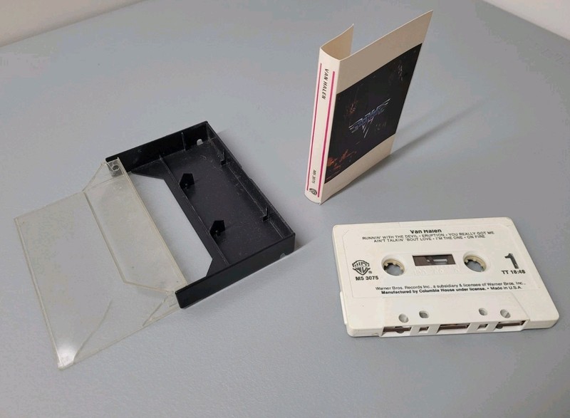 Van Halen Self Titled Cassette Tape 1978 Warner Brothers M5 3075 WB gallery