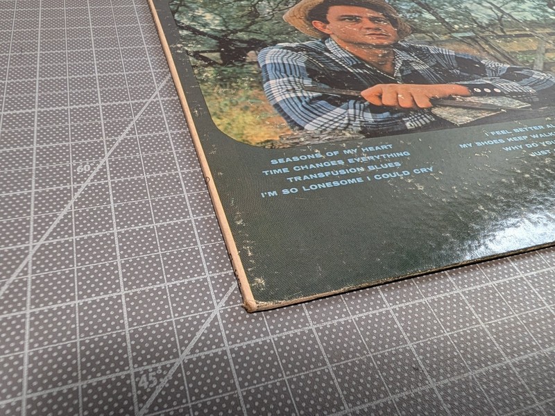 Johnny Cash Now There Was A Song LP Vinyl Record Album 1961 VG/VG Mono gallery