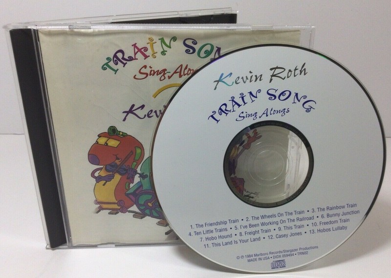 Train Song Sing Alongs Kevin Roth CD Free Shipping!
