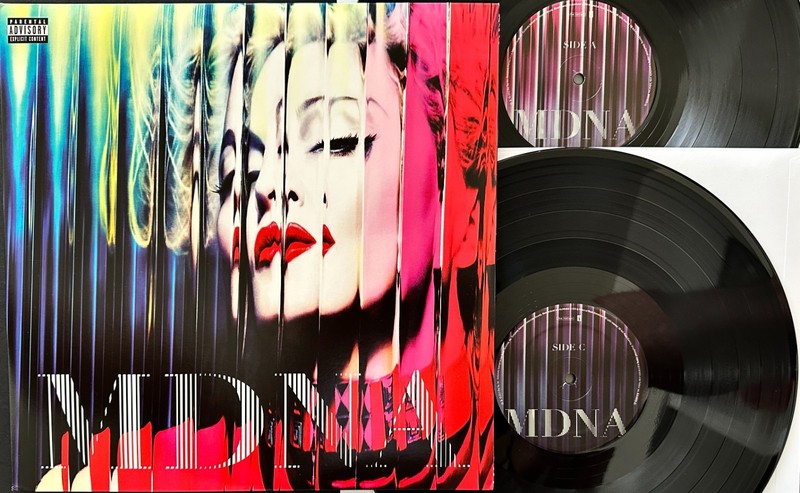 Madonna MDNA NM/EX- Gatefold 180g 2 LP – Unplayed Prior