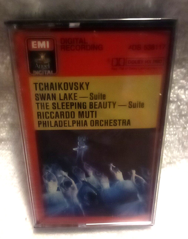 Tchaikovsky Swan Lake/Sleeping Beauty Suite Cassette EMI Digital 4DS 538117 NOS