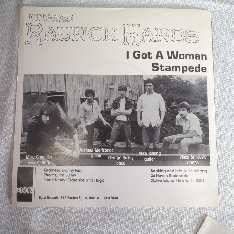 The Raunch Hands - Stomp It - 7" Vinyl - 1984 Egon Records E-01 - Hillbilly Punk gallery