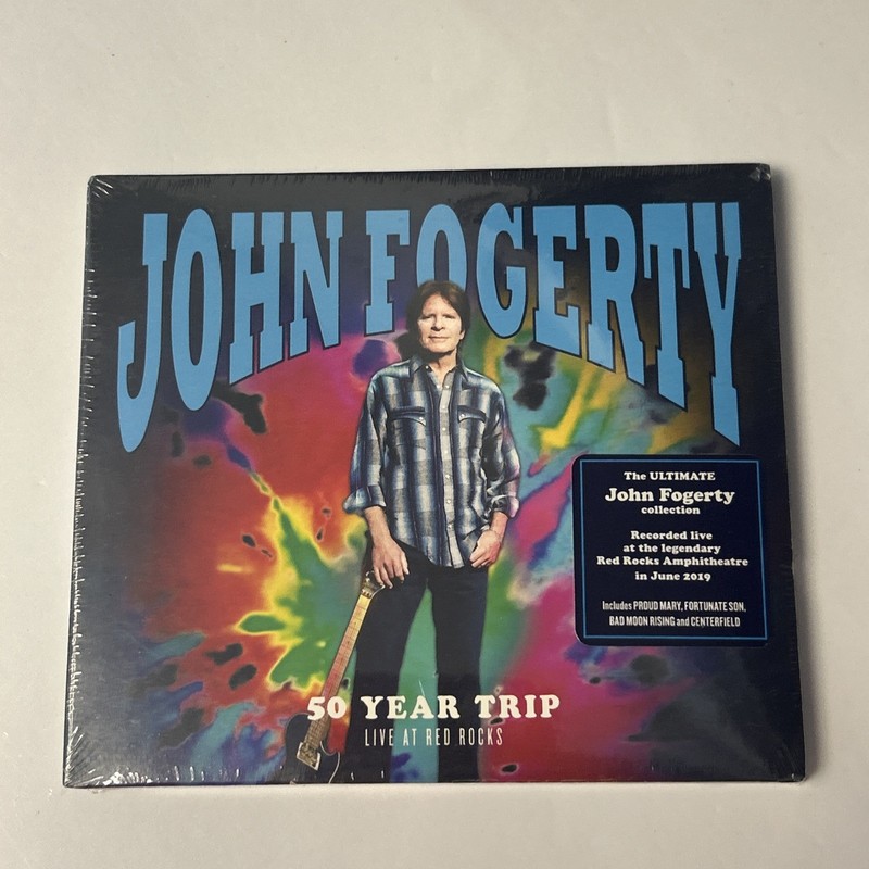50 Year Trip: Live at RED Rocks by Fogerty, John (CD, 2019) New!! Sealed