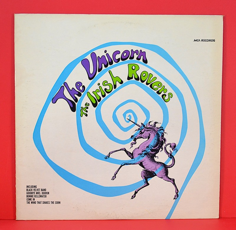THE IRISH ROVERS ‘The Unicorn’ 1980 LP 33rpm (EX+) 12″ Folf Rock Vinyl Record