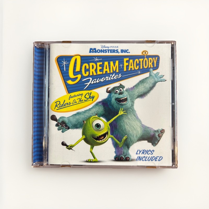 Monsters Inc Scream Factory Favorites CD Disney Pixar Riders In The Sky 2002