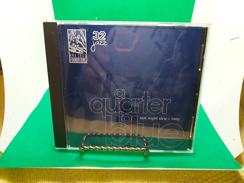 A QUARTER TO BLUE LATE NIGHT SLOW & EASY 32 JAZZ VARIOUS (CD, Music)