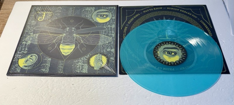 Jerry Cantrell (Alice In Chains) Brighten ELECTRIC BLUE Vinyl LP Ltd. NM/NM