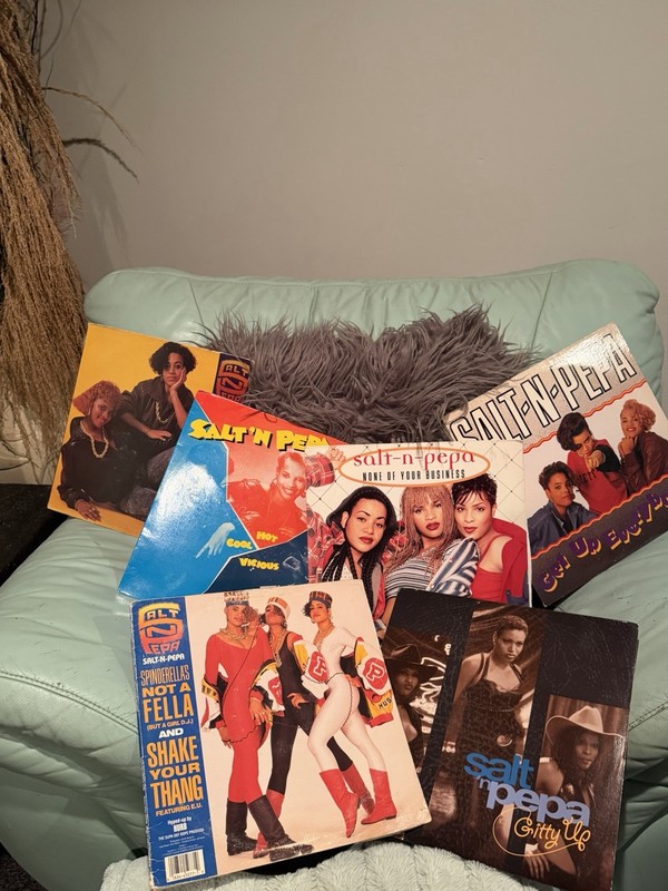 Salt-N-Pepa None of Your Business Vinyl 12″ Hip-Hop Next Plateau – 6 Albums