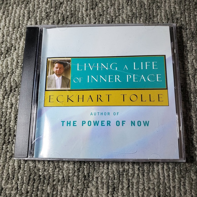 Eckhart Tolle – Living a Life of Inner Peace CD 2004 Remastered Spoken Word New