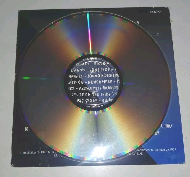 RARE PROMO ROCK SAMPLER CD DISC IS EXCELLENT CONDITION RARE PROMO ROCK CD 1995 gallery