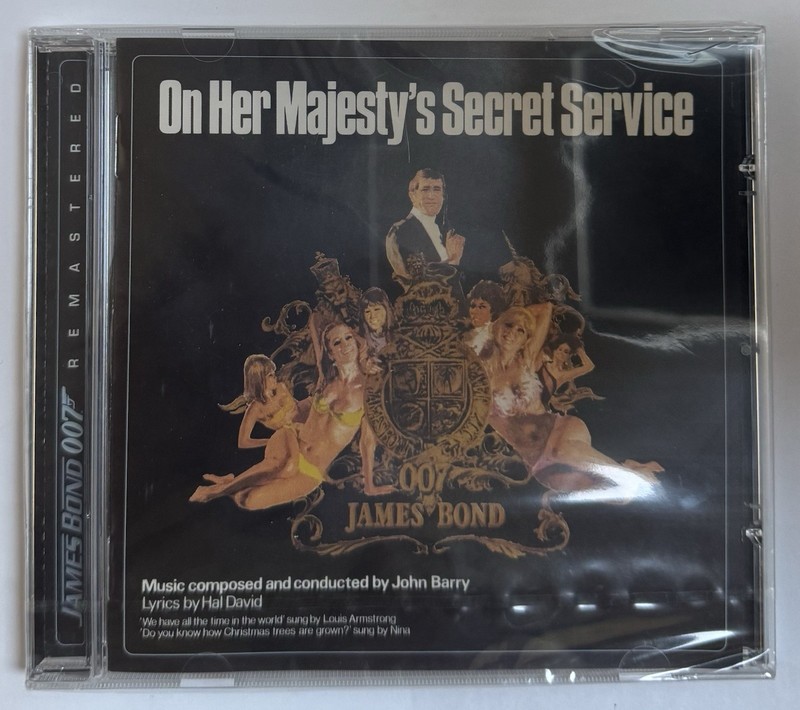 New Sealed On Her Majesty’s Secret Service Soundtrack 007 James Bond Film CD