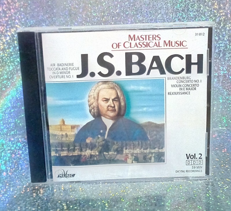 (2-1265) «MASTERS OF CLASSICAL MUSIC, VOL. 2 OF 12: J.S. BACH» CD / 1998