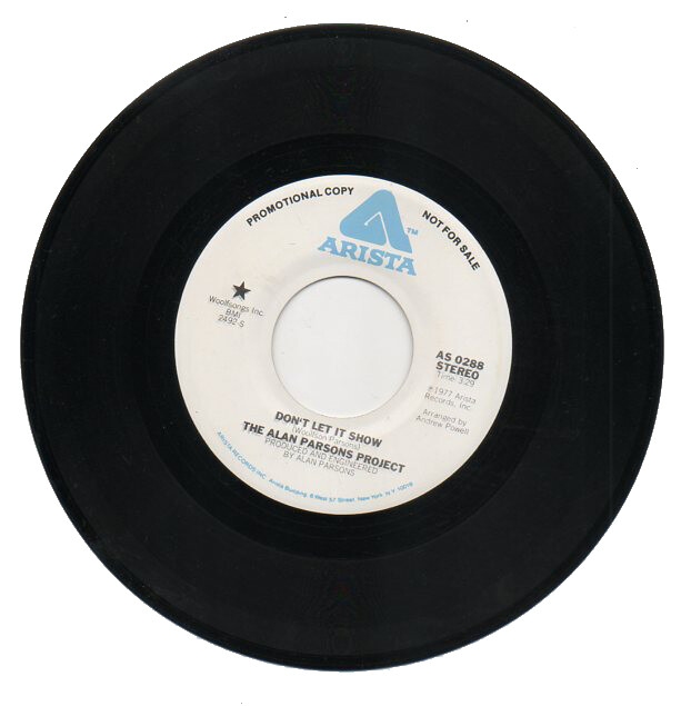 ALAN PARSONS PROJECT 45 RPM Promo Record «DON’T LET IT SHOW» MINT Stereo/Mono