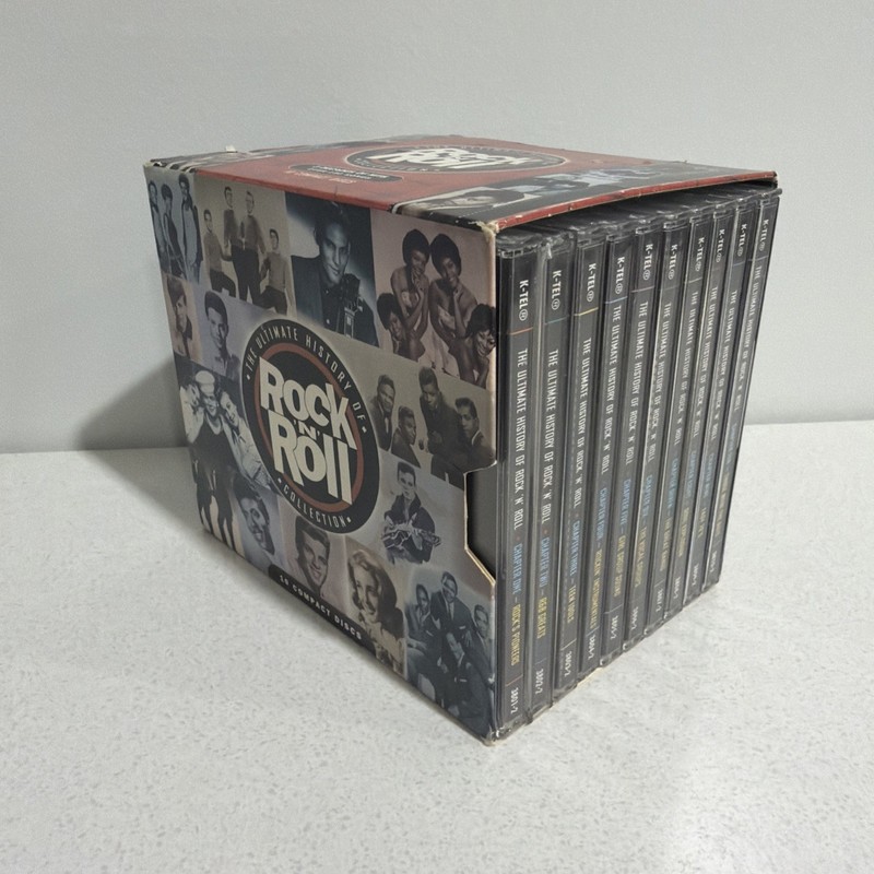The Ultimate History of Rock ‘n Roll Collection (10-CD Box Set) READ DESCRIPTION