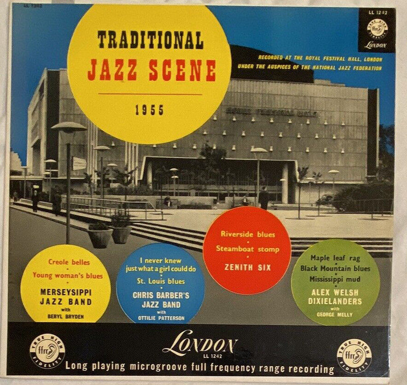 TRADITIONAL JAZZ SCENE 1955 Rare Dixieland 50s UK IMPORT Skiffle TRAD British