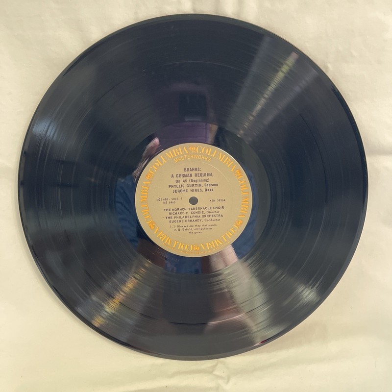 A German Requiem Sung In English, Brahms, Ormandy, 2 LP Box Set gallery