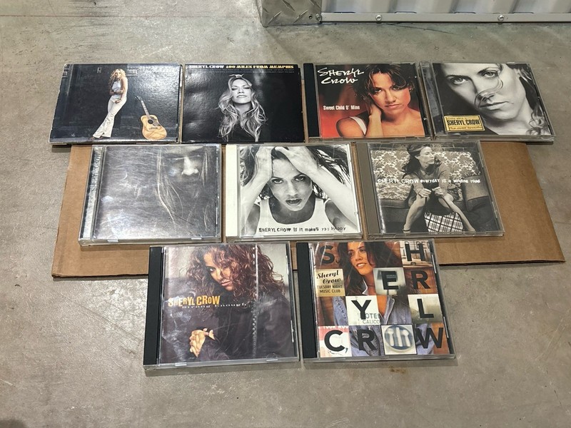 Sheryl Crow Cd Lot 90s Albums & Rare Singles Everyday Detours Tuesday Club Etc.