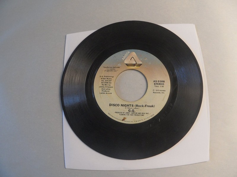 G.Q. – Disco Nights 7" Single 1979 Arista Funk Soul R&B 45 RPM gallery