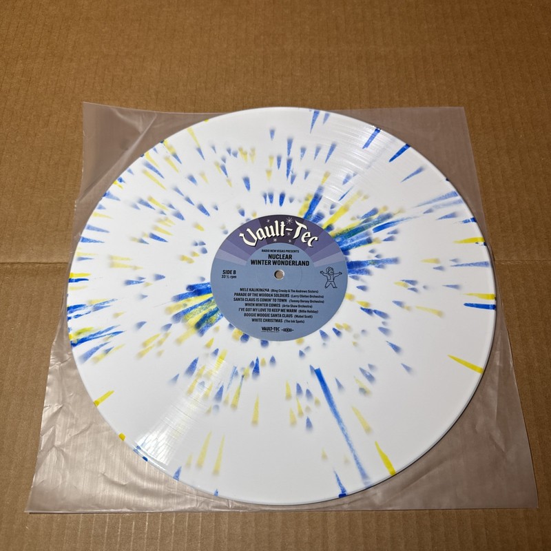 Fallout Radio New Vegas Presents Nuclear Winter Wonderland Vinyl Record VGM OST gallery