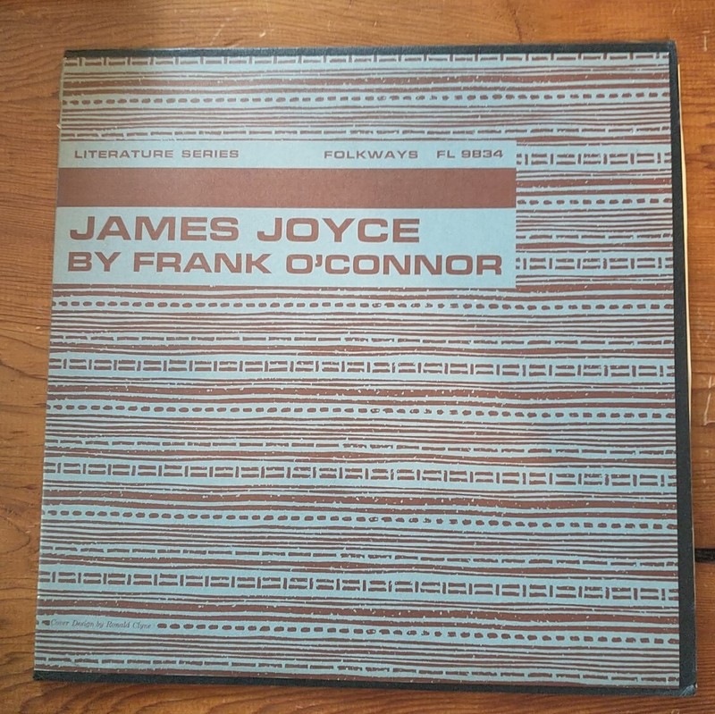 James Joyce – By Frank O’Connor, Vinyl LP, FL 9834, Mint