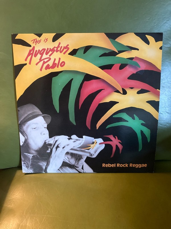 AUGUSTUS PABLO – REBEL ROCK REGGAE LP Vinyl Heartbeat Records VG+ Rare!